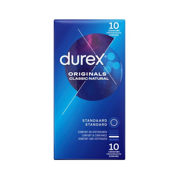 durex original classic natural x10