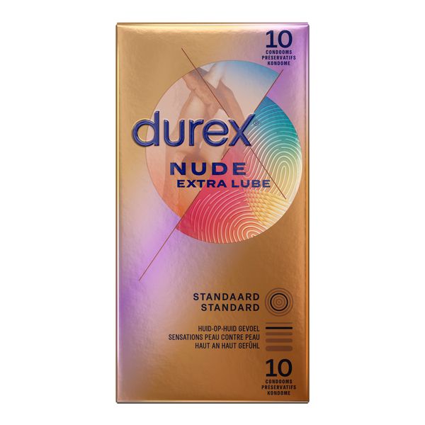 durex nude extra lube x10