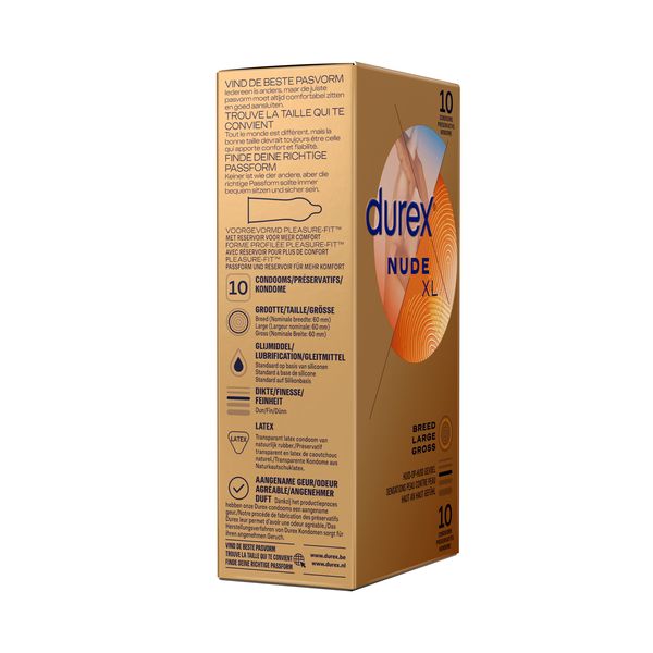 durex nude XL x10